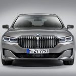  Nose of the BMW 7 Series 2019 presented in Detroit 